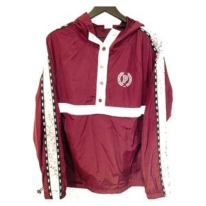 PINK BY VS BURGUNDY JACKET W/ SEQUINS